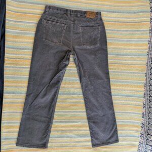 ⭐ Men's Mountain Khakis Classic Fit Gray Corduroys size 36 x 32